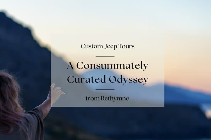 Custom Jeep Tours from Rethymno: Off-Road Crete Safari & Local Experiences