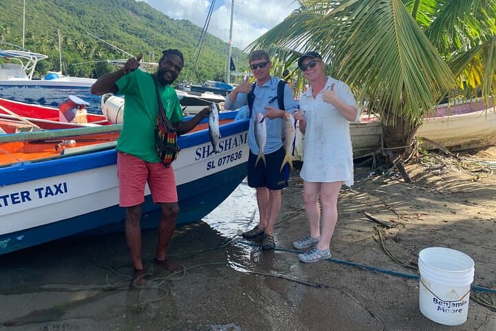 Private Shashamane Boat Charter from Marigot Bay — Pitons, Sugar Beach & Snorkel photo 6