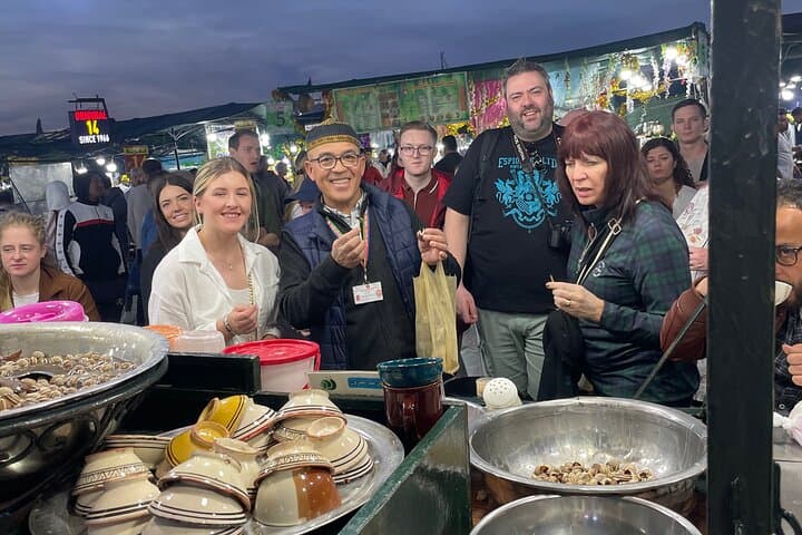 Marrakesh Street Food Sampling and Dinner Tour: A 3-Hour Culinary Walk Through Jemaa el-Fnaa photo 2