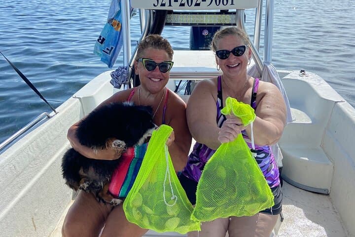 Crystal River Private Guided Scallop Hunt and Snorkeling Adventure photo 2