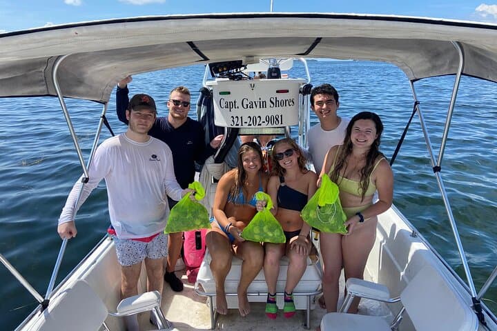 Crystal River Private Guided Scallop Hunt and Snorkeling Adventure photo 3