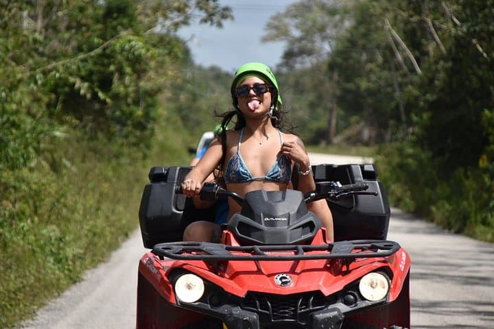 Riviera Maya Adrenaline: Zipline, Cenote Swim and Jungle ATV at La Ruta de los Cenotes photo 3