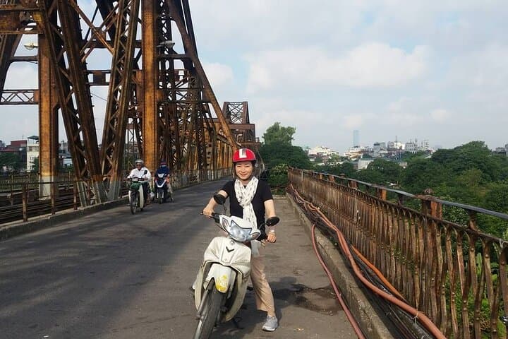 Hanoi Scooter Street-Food Tour: Train Street, Long Bien & Hidden Old Quarter Eats photo 2