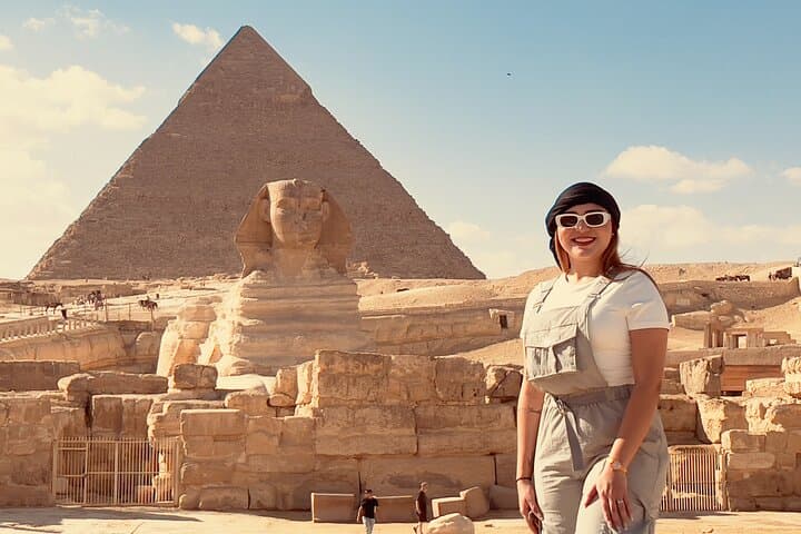 Private All-Inclusive Giza Pyramids & Sphinx Tour with Felucca Nile Cruise photo 1