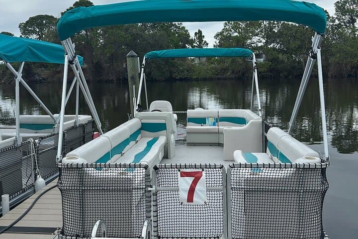 Captain Your Day: 12-Passenger Pontoon Rental on Merritt Island’s Indian River Lagoon