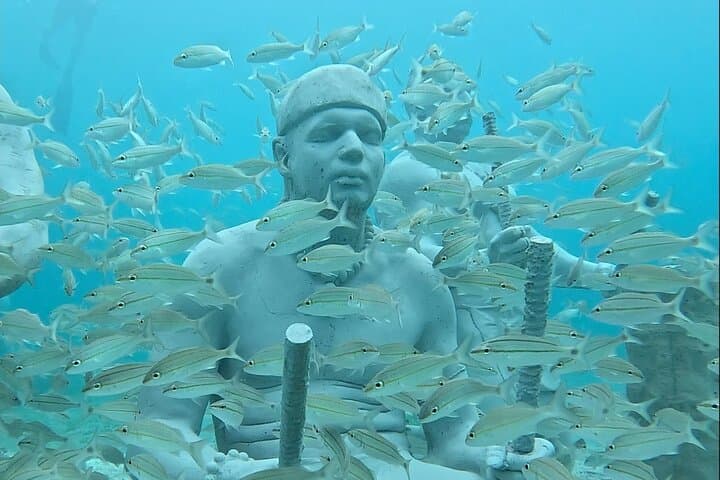 Snorkel the Underwater Sculpture Park in Little Bay, Sint Maarten photo 6