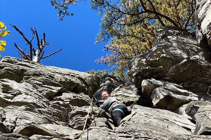 Pilot Mountain Rock Climb: Guided Single‑Pitch Adventure Near Mount Airy NC