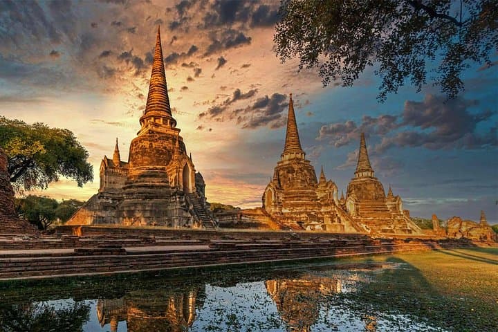 Ayutthaya Sunset Bicycle Tour — Cycle the Illuminated Temples of Ayutthaya Historical Park