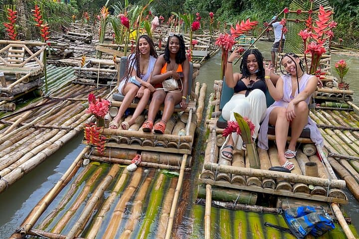 Montego Bay Bamboo Rafting & Limestone Foot Massage on the Great River photo 3