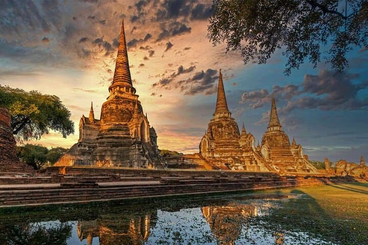 Ayutthaya Full-Day: ATV, Bicycle Tour, Floating Market & Sunset Boat photo 5