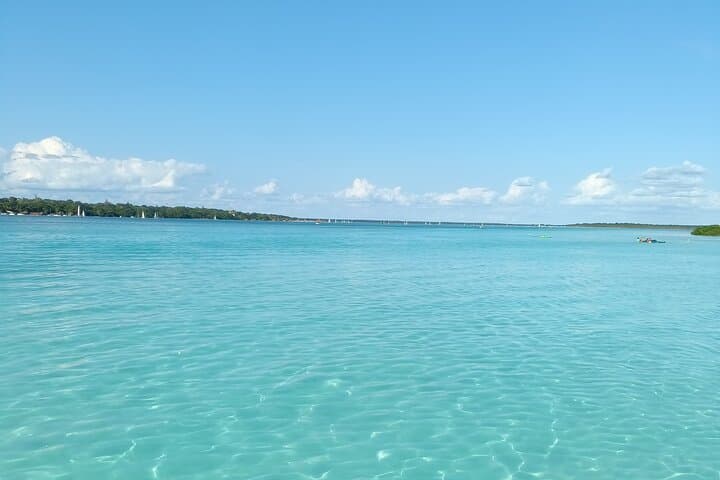 Pontoon Tour of Bacalar Lagoon: Swim Cenotes & See Stromatolites photo 6