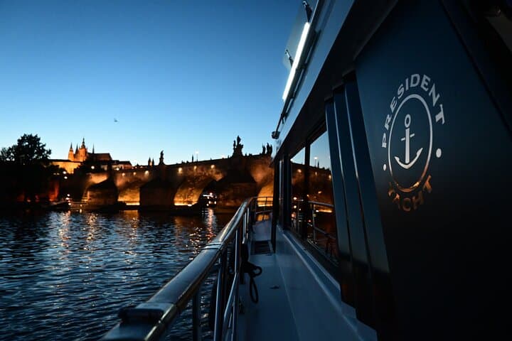 Private Prague Vltava Yacht Cruise — 3-Hour Charter for Up to 10 Guests photo 3