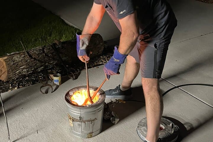 Hands-On Metal Smelting Workshop in Tennessee: Cast an Ingot & Coin photo 3