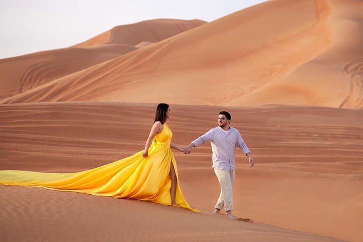 Dubai Private Red Dunes Desert Safari: Dune Bashing, Sandboarding & BBQ Under the Stars photo 2