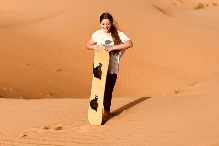 Evening Lahbab Desert Safari: Dune Bashing, Camel Ride & BBQ Under the Stars photo 2