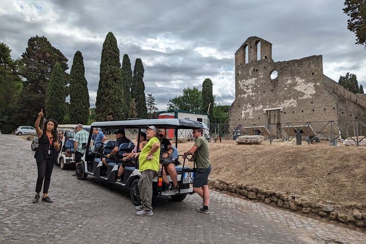Appian Way & Catacombs Golf Cart Tour: Rome’s Ancient Road in 3 Hours