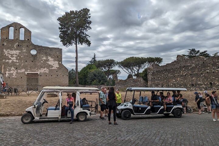 Appian Way & Catacombs Golf Cart Tour: Rome’s Ancient Road in 3 Hours photo 2