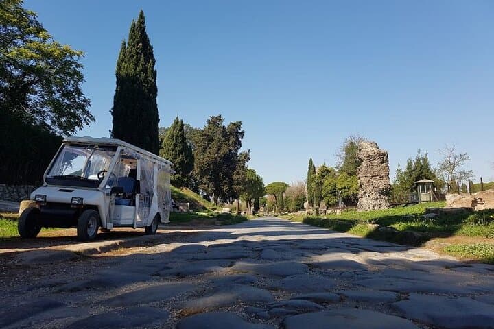 Appian Way & Catacombs Golf Cart Tour: Rome’s Ancient Road in 3 Hours photo 4