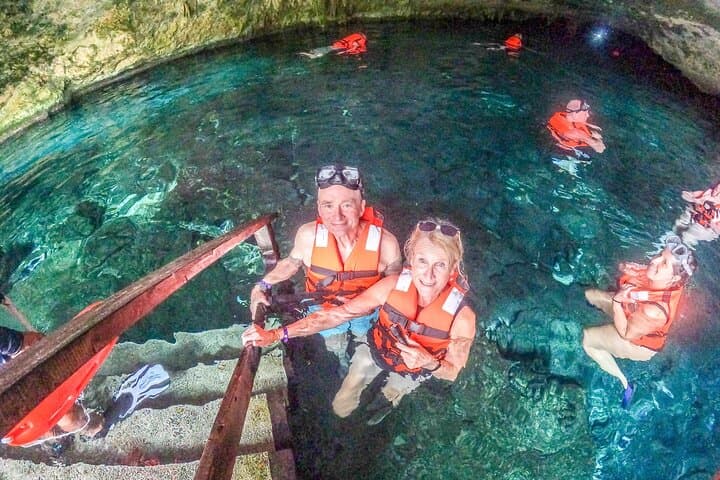 Cenote Cavern Tour & Akumal Turtle Snorkel — Half-Day from Tulum photo 3
