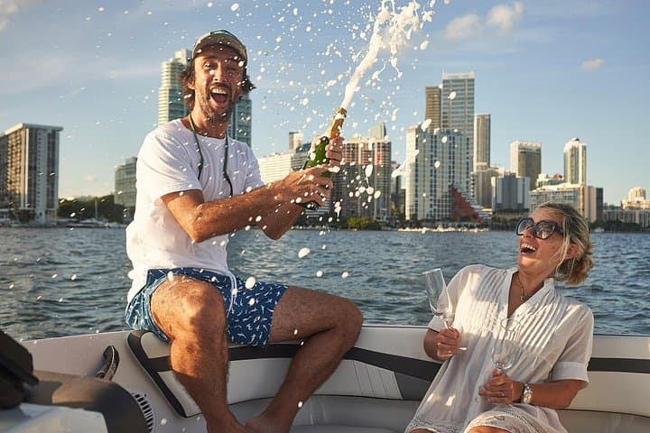 Miami Private Boat Ride: Champagne Cruise of Biscayne Bay photo 1