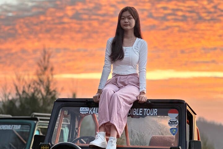 Mount Batur Jeep Sunrise and Hot Spring Tour: Sunrise Over the Caldera