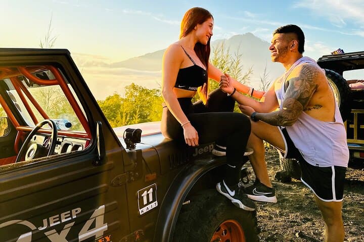 Mount Batur Jeep Sunrise and Hot Spring Tour: Sunrise Over the Caldera photo 4