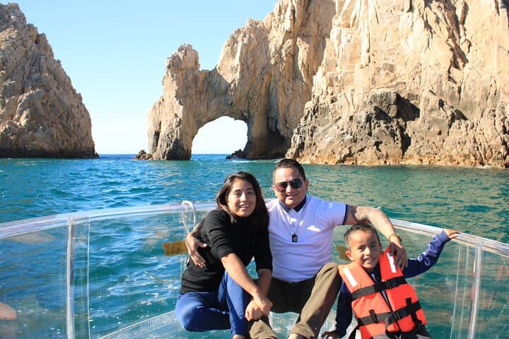 Transparent Boat Ride to El Arco: 45-Minute Glass-Bottom Tour of Lands End, Cabo San Lucas photo 3