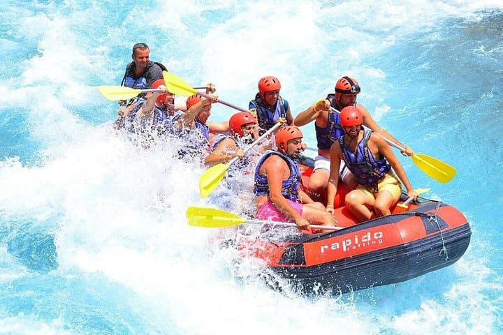 Alanya Combo: White-Water Rafting, Zipline & Quad Tour in Manavgat photo 4