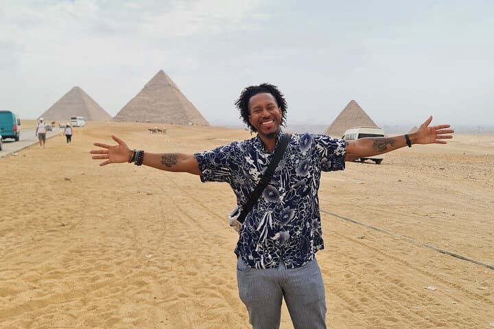 Giza Pyramids Private Half-Day Tour with Camel Ride and Lunch photo 5