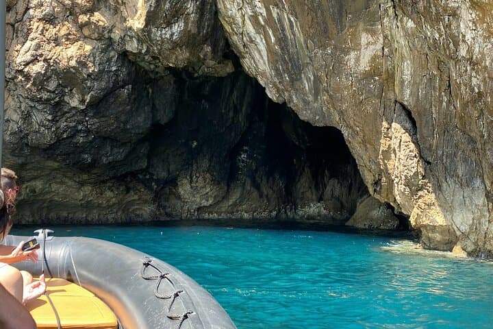 Sesimbra Secret Beaches and Caves Boat Trip — Arrábida Coast Highlights photo 3
