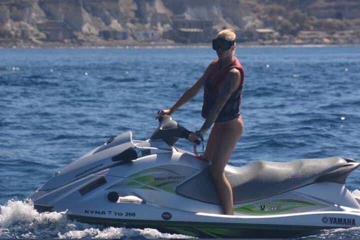 Santorini South Coast Jet Ski Safari from Perivolos Beach photo 4