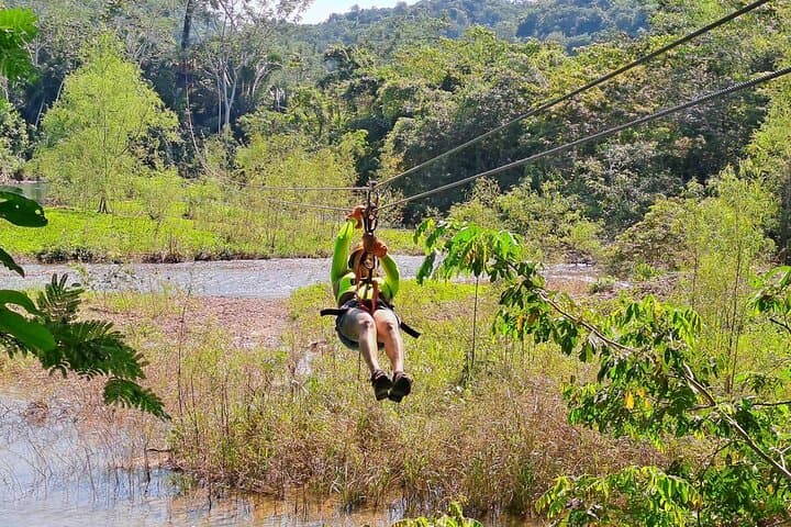 Jungle Zipline Canopy Tour from Belize City — Sibun River Canopy Adventure photo 2