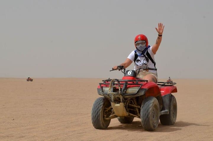 Sharm El Sheikh Desert Quad Biking Camel Ride and Bedouin Dinner Show photo 4
