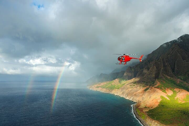 Experience Kauai’s Untamed Beauty with a Doors-Off Hughes 500 Helicopter Flight photo 5