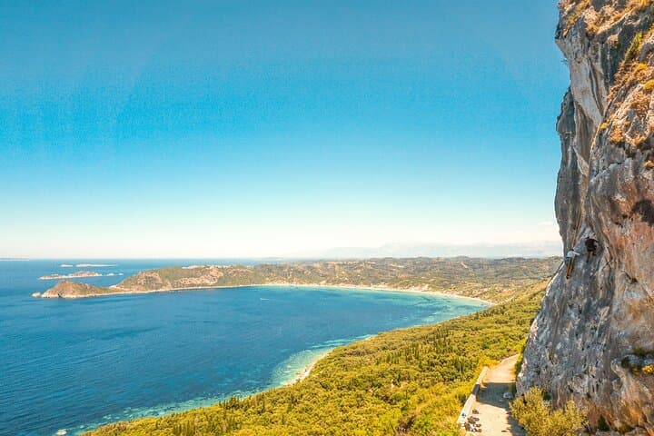 Beginner Rock Climbing in Corfu: Sea-View Top-Rope Climbs from Makrades photo 5