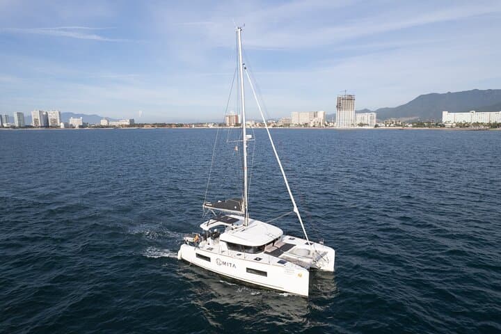 Puerto Vallarta Coast & Fun: 4-Hour All-Inclusive 40' Lagoon Yacht Cruise