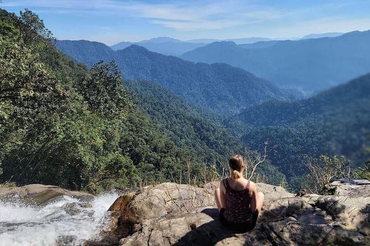 Day Trek to Bach Ma: Five Lakes, Do Quyen Falls & Vong Hai Dai Panorama photo 6