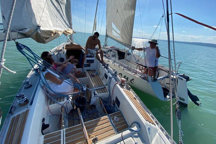 Sailing Lake Balaton from Balatonföldvár: Private 2.5-Hour Sail & Swim photo 2