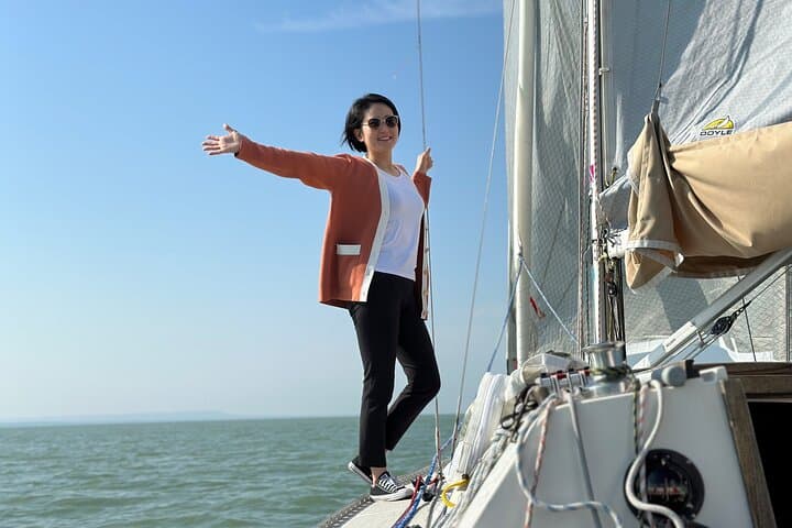 Sailing Lake Balaton from Balatonföldvár: Private 2.5-Hour Sail & Swim photo 3