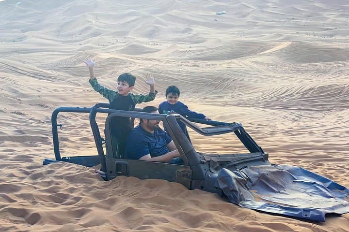 Morning Desert Safari Dubai: 4-Hour Dune Bashing, Sandboarding & Camel Ride photo 3