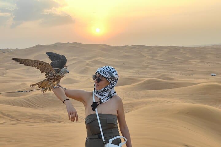 Evening Desert Safari Dubai — 4-Hour Dune Bashing, Camel Ride & Sandboarding photo 2