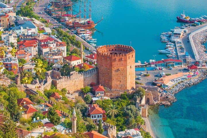 Sunset Cable Car & Castle: Half-Day Alanya City Tour