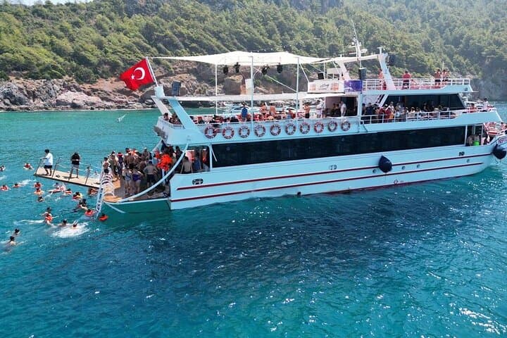 Alanya Boat Trip to Cleopatra Beach & Caves — Lunch, Drinks and Swimming photo 2