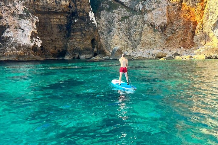 Cala Tango SUP: Snorkel, Sea Caves & Cliff Jumps in Jávea photo 2