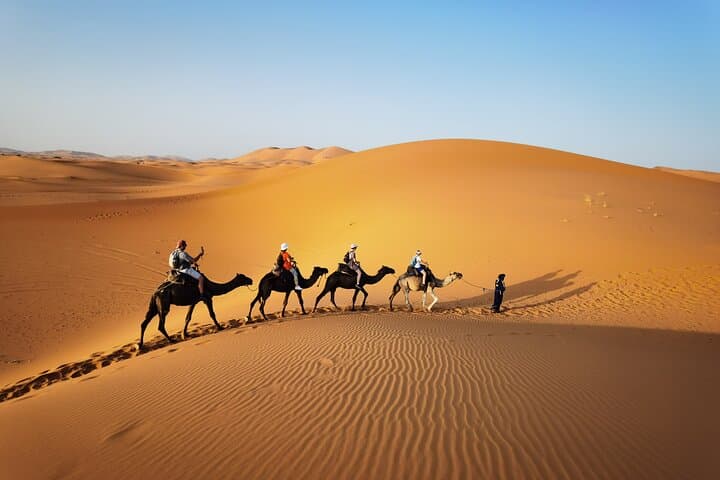 Fez to Merzouga Desert Trip: Camel Ride & Overnight Erg Chebbi Camp