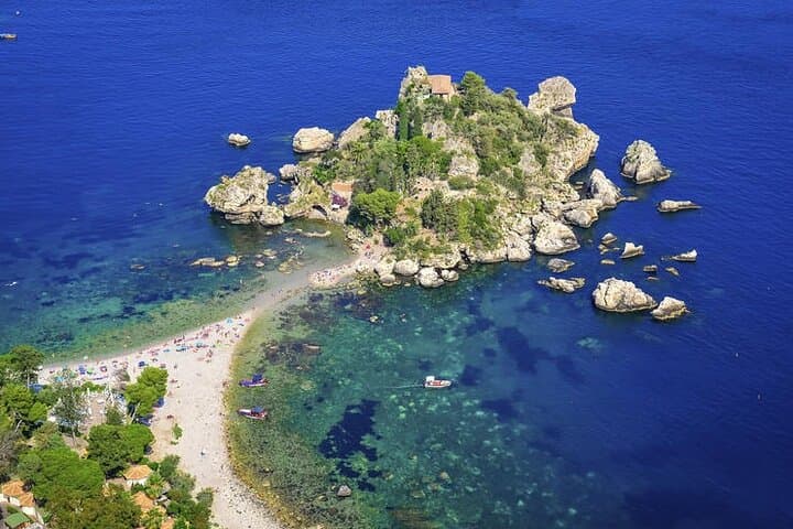 Private Letojanni Boat Tour: Taormina, Isola Bella & Etna Views photo 1