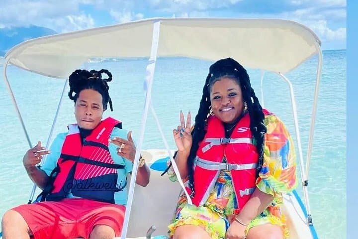 Pedal Boat Rental at Cockleshell Beach, St Kitts — 35-Min Island Paddle photo 1