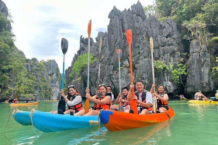 El Nido Island Hopping Tour A — Big Lagoon, Secret Lagoon & 7 Commandos