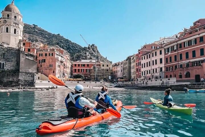 Sea Kayak from Monterosso to Vernazza: Cinque Terre Coastal Paddle and Swim photo 1