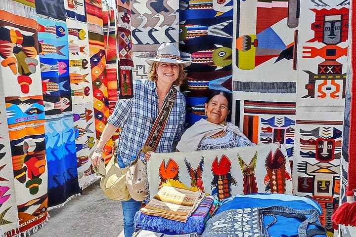 Otavalo Day Tour: Lake San Pablo, Peguche Waterfall & Poncho Market photo 1